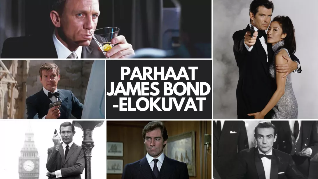 Parhaat James Bond 007 -elokuvat