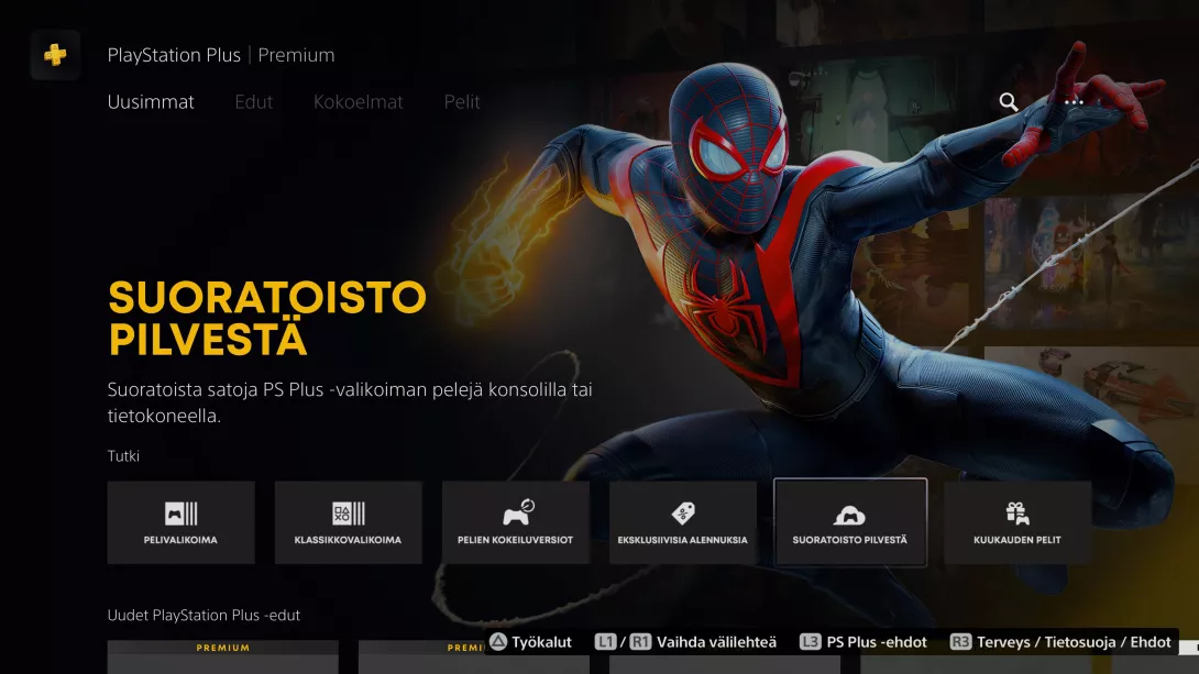 Playstation Plus Premium - Pilvi