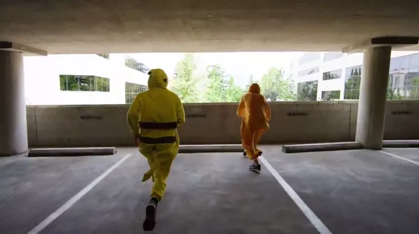 Pokémon parkour video