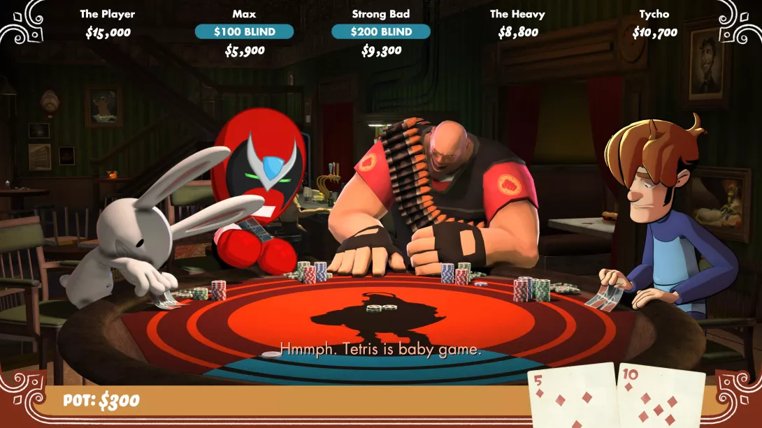 Poker Night at the Inventory - Vaihtelua sisustukseen