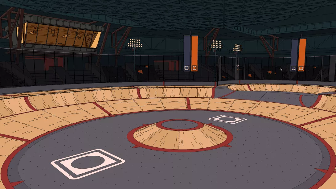 ​​​​Rollerdrome_treenikenttä