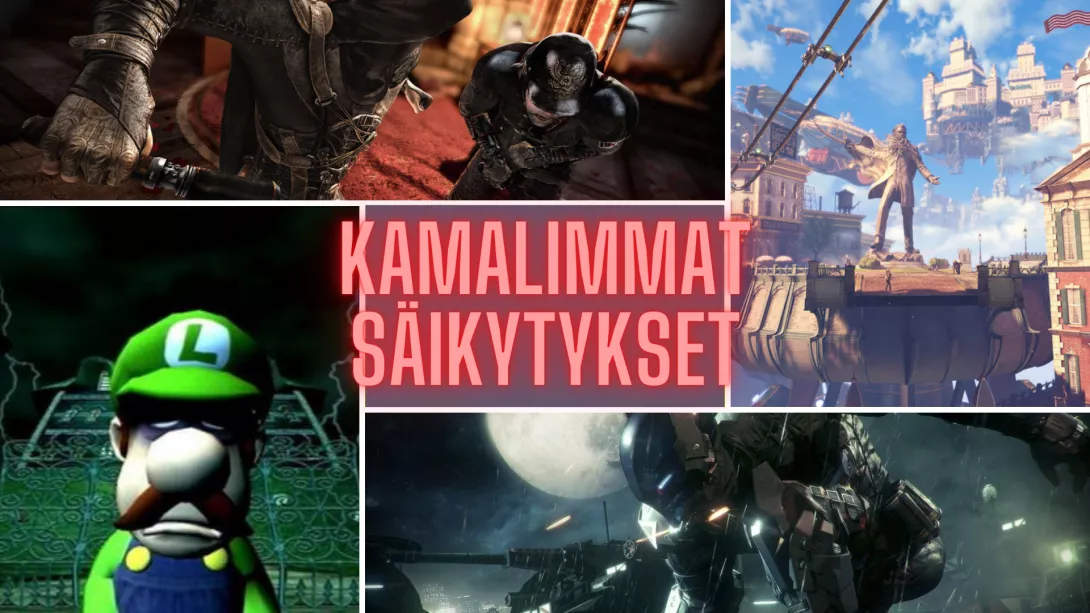 Kamalimmat säikytykset videopeleissä nostokuva