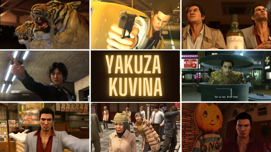 Yakuza-pelisarja kuvina nostokuva