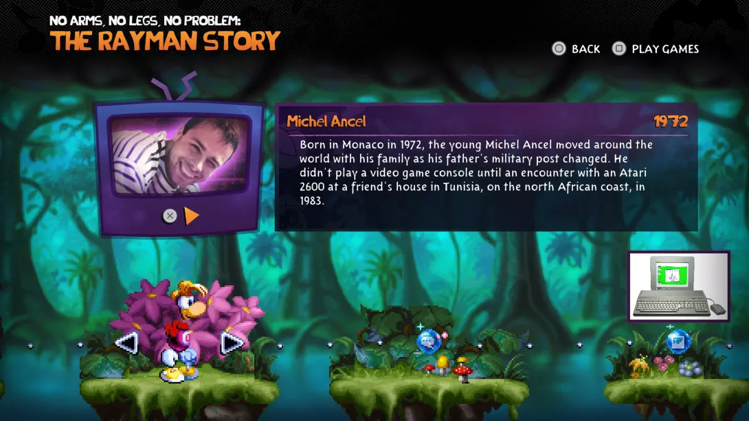 Rayman 30th Anniversary Edition_Michel Ancelin juuret