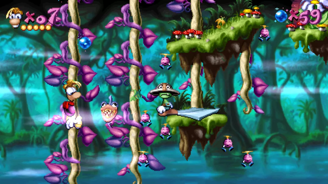 Rayman 30th Anniversary Edition_Kalan purukalusto rikkisönder