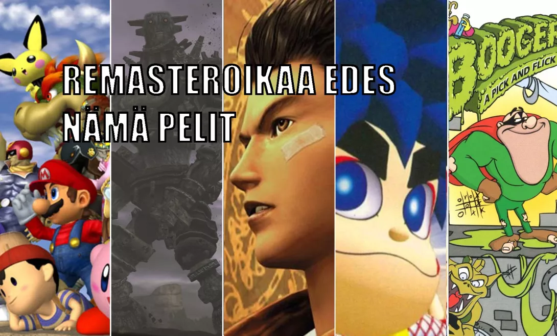 Remasterointi banneri