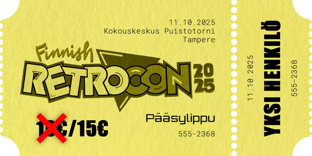 RetroCon Ticket