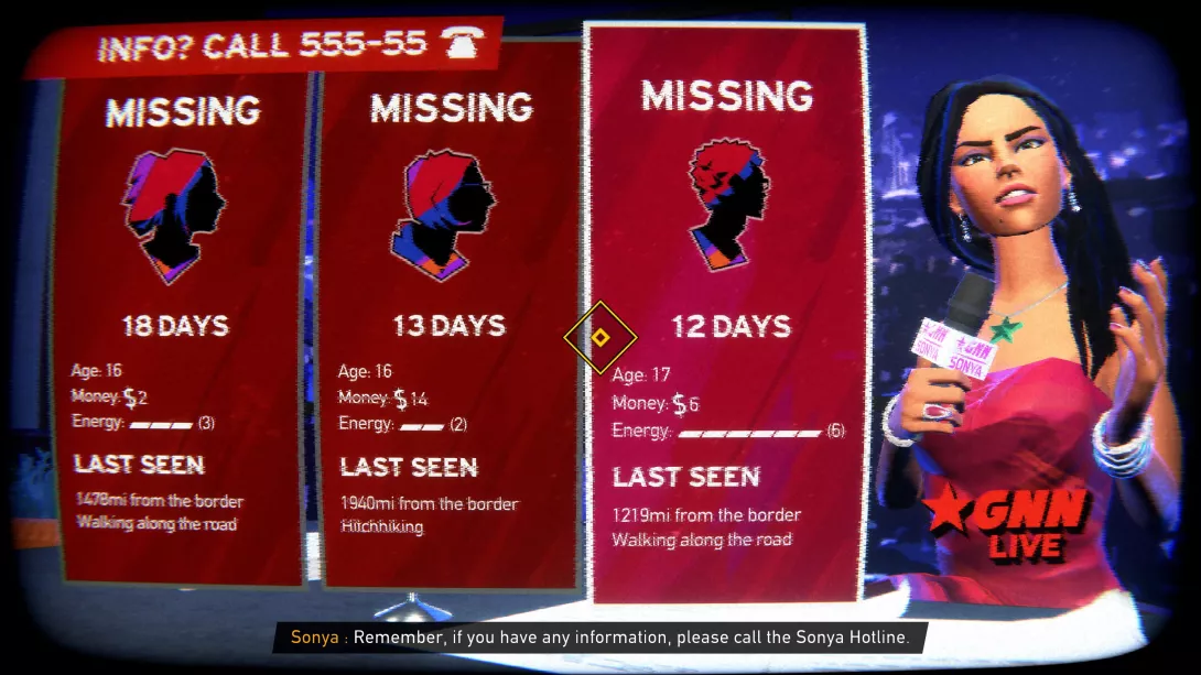 Road 96_missing persons