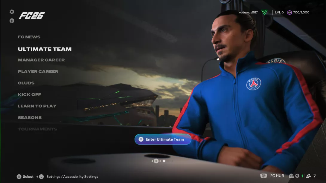 EA SPORTS FC 26 – Zlatan junassa