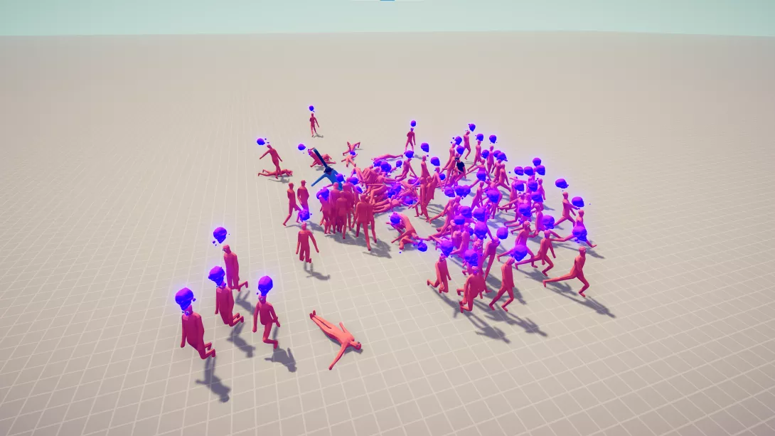 Gorilla vs 100 men 3