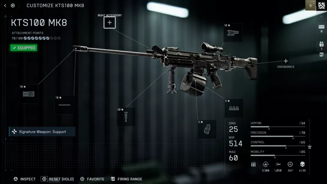 Battlefield 6: aseiden muokkausta