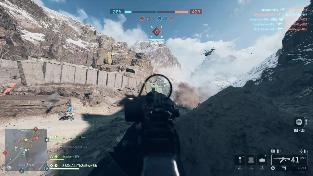Battlefield 6: väijytys vuoristossa