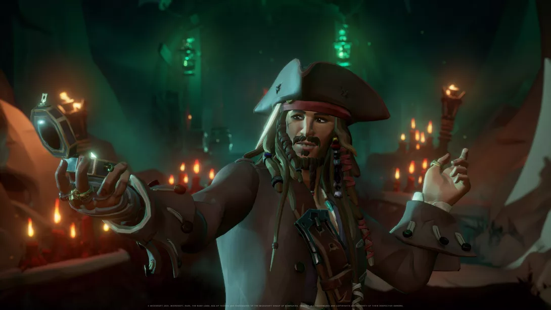 Sea of Thieves Pirates of the Caribbean Jack Sparrow