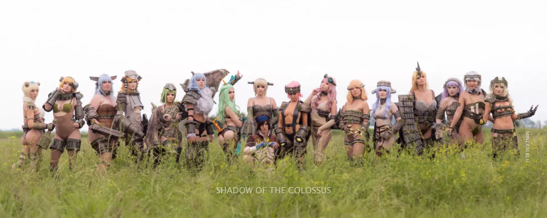 Shadow of Colossus cosplay nsfw