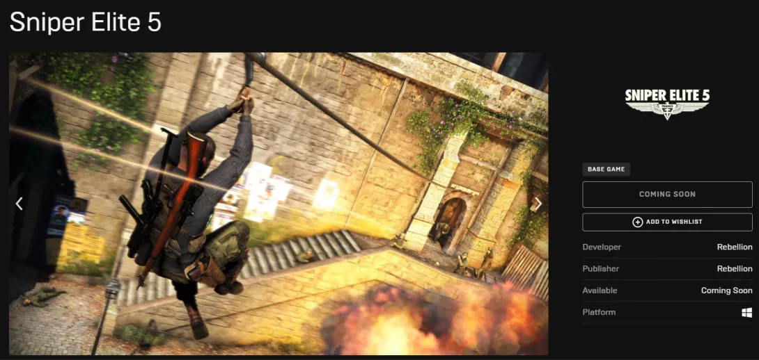 Sniper Elite 5