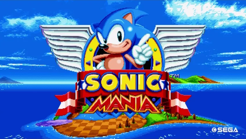 Sonic Mania logo