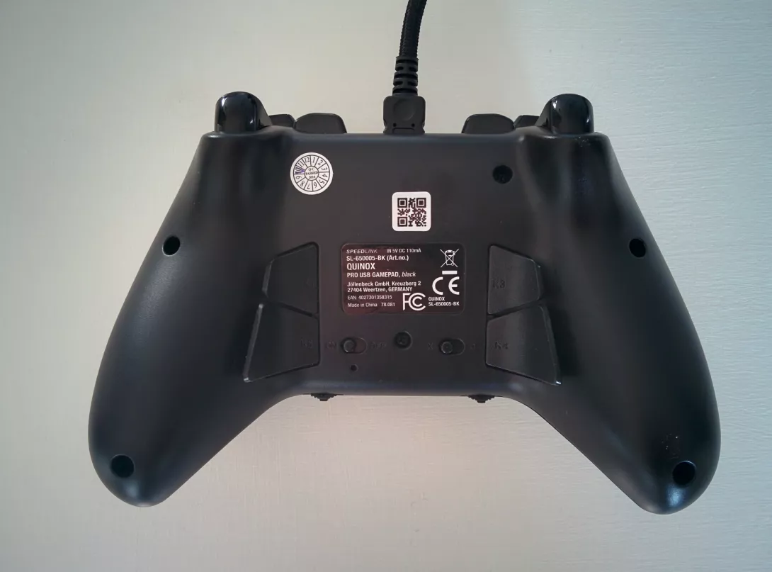Speedlink quinox pro usb gamepad alta