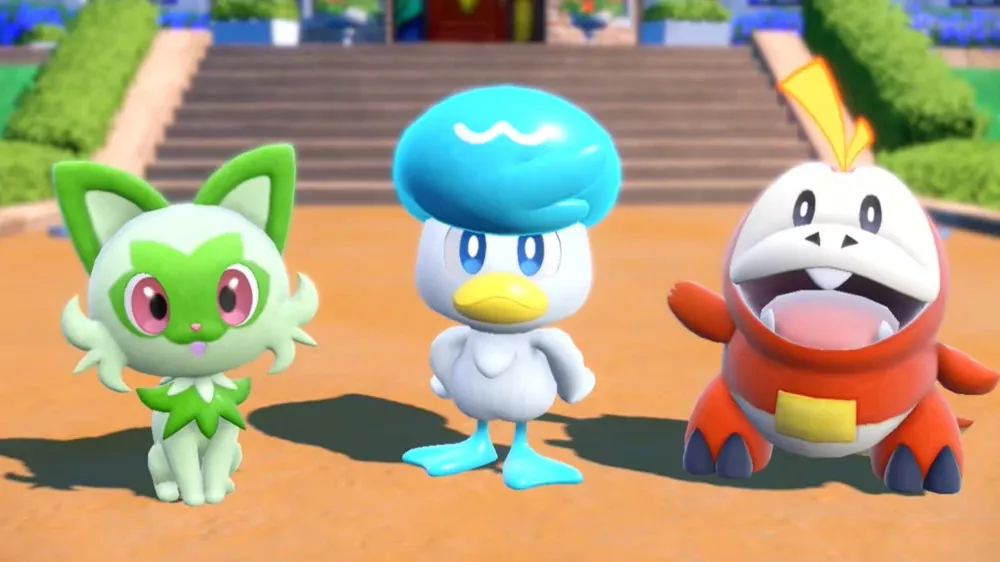 Pokemon Scarlet: uusia pokemoneja