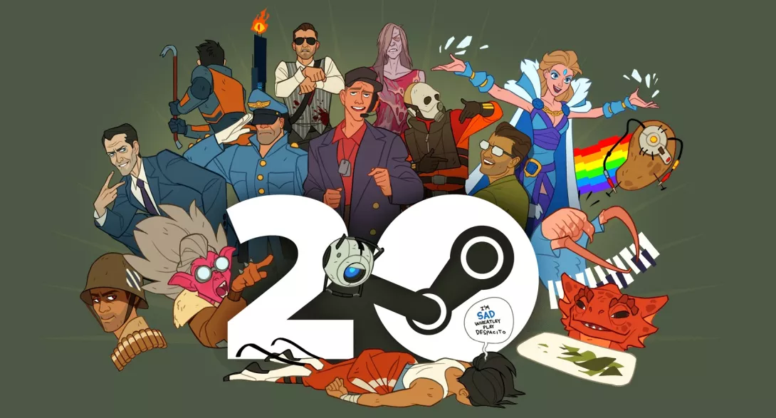 Steam 20 vuotta