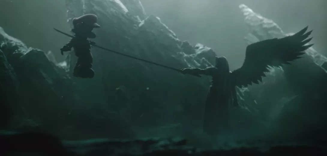 Super Smash Bros. Ultimate Sephiroth vs Mario