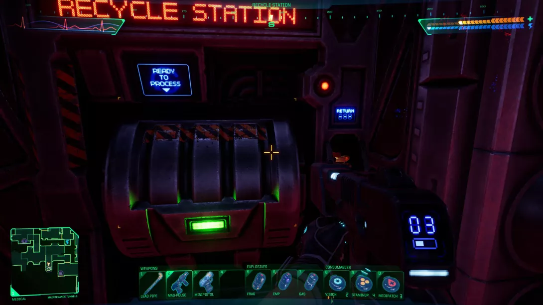 System Shock_kierrätys