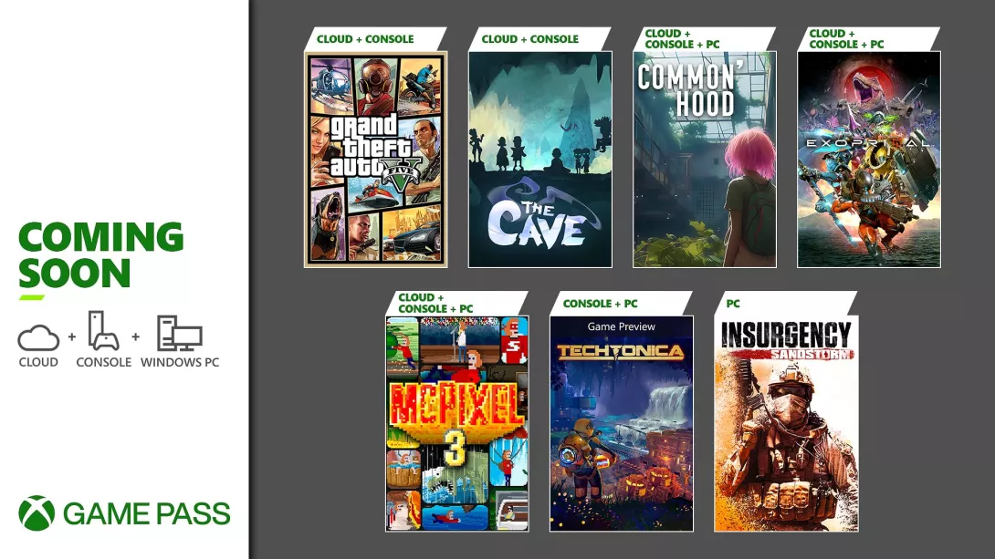 Game Pass heinäkuu