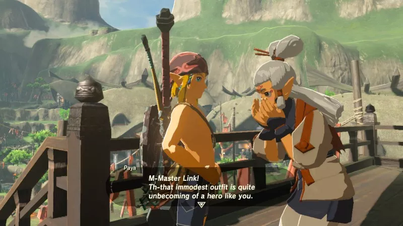 The Legend of Zelda Breath of the Wild paljasta pintaa