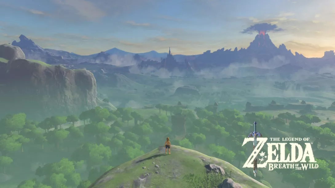 The Legend of Zelda Breath of the Wild ykkös-Switch maaginen hetki
