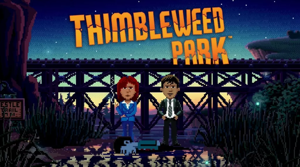 Thimbleweed Park banneri