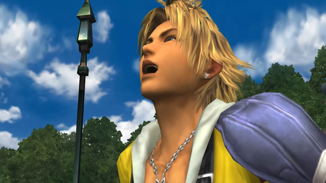 Final Fantasy X Tidus nauraa