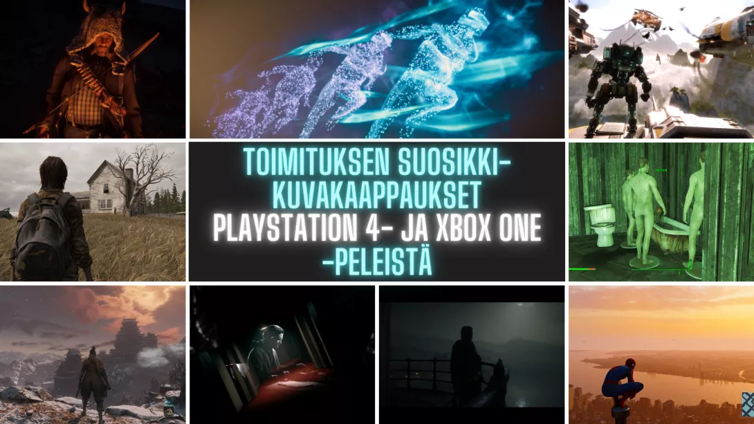 Toimitukset suosikkikuvakaappaukset PS4 ja XBOX ONE