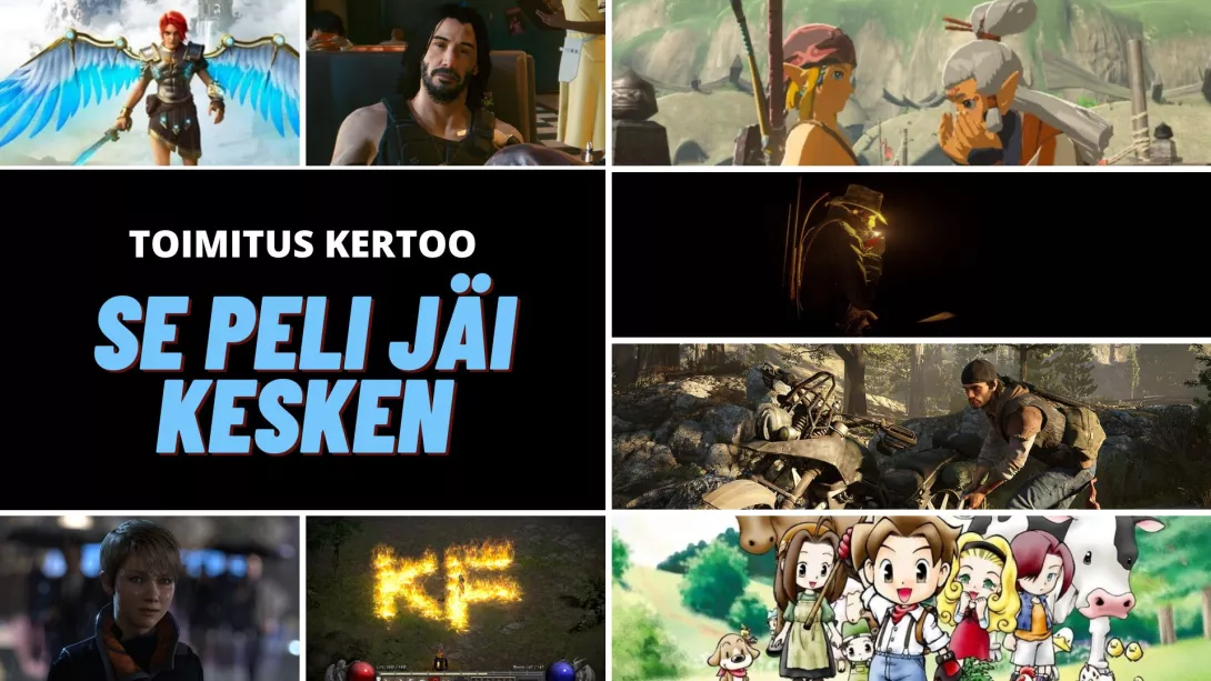 Toimitus kertoo se peli jäi kesken