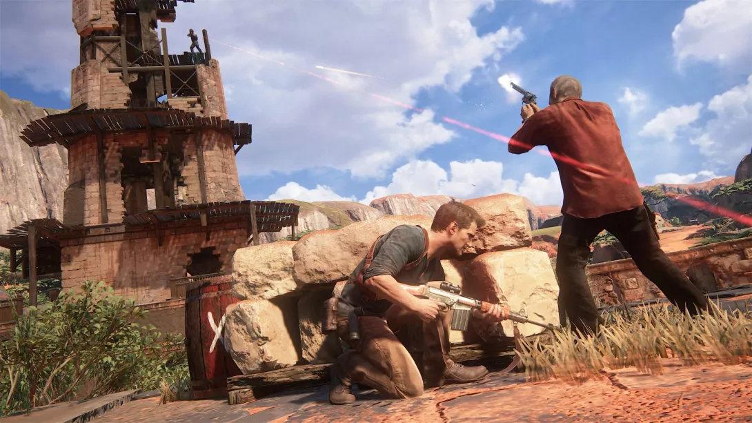 Uncharted 4 Drake Sully pampam