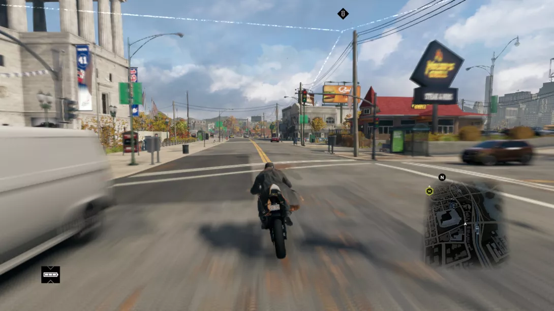 Watch Dogs moottoripyörät