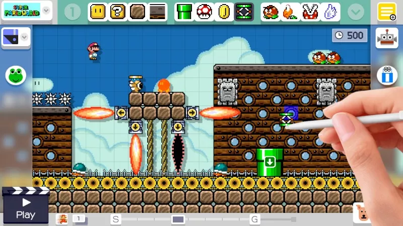 Super Mario Maker Airship