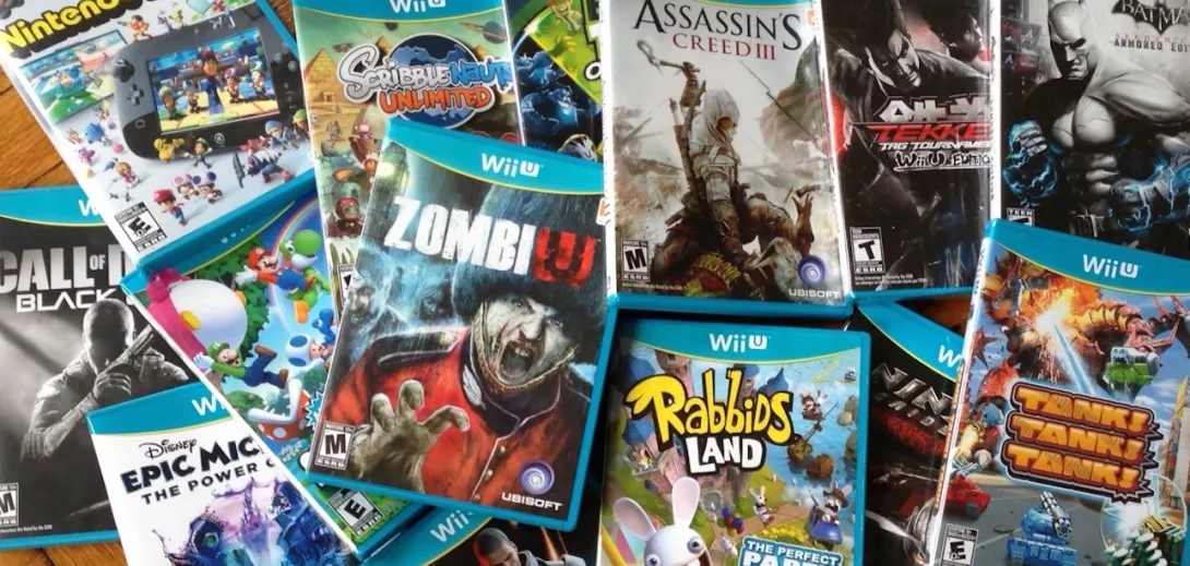 Wii U -pelejä konsolin julkaisun aikaan