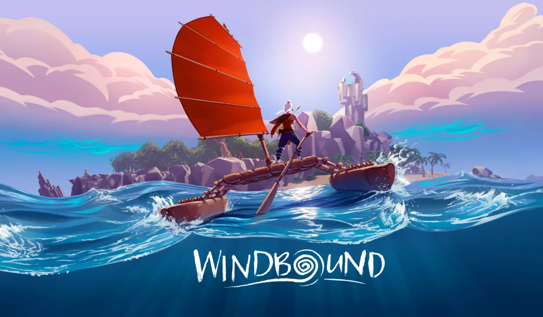 Windbound nostokuva nimellä varustettuna