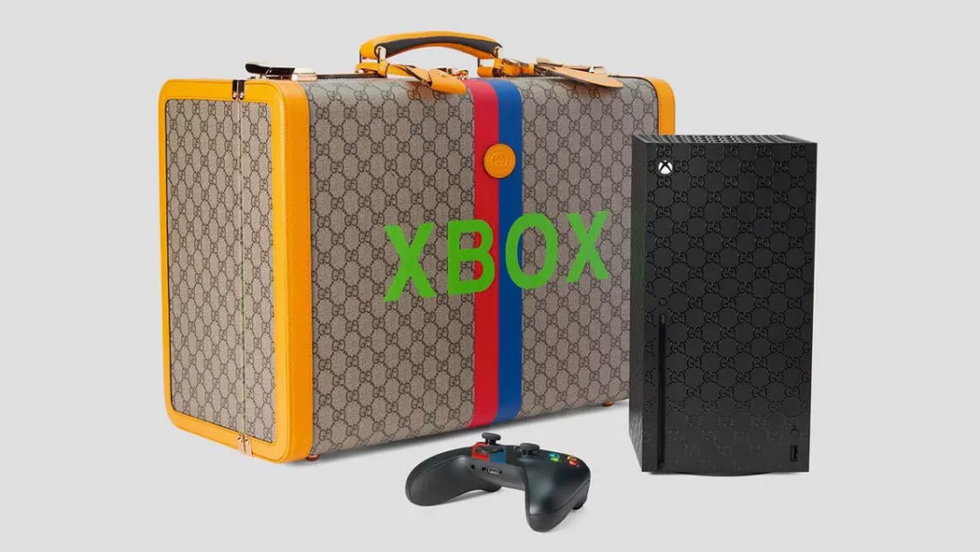 Xbox Series X Gucci konsolipaketti