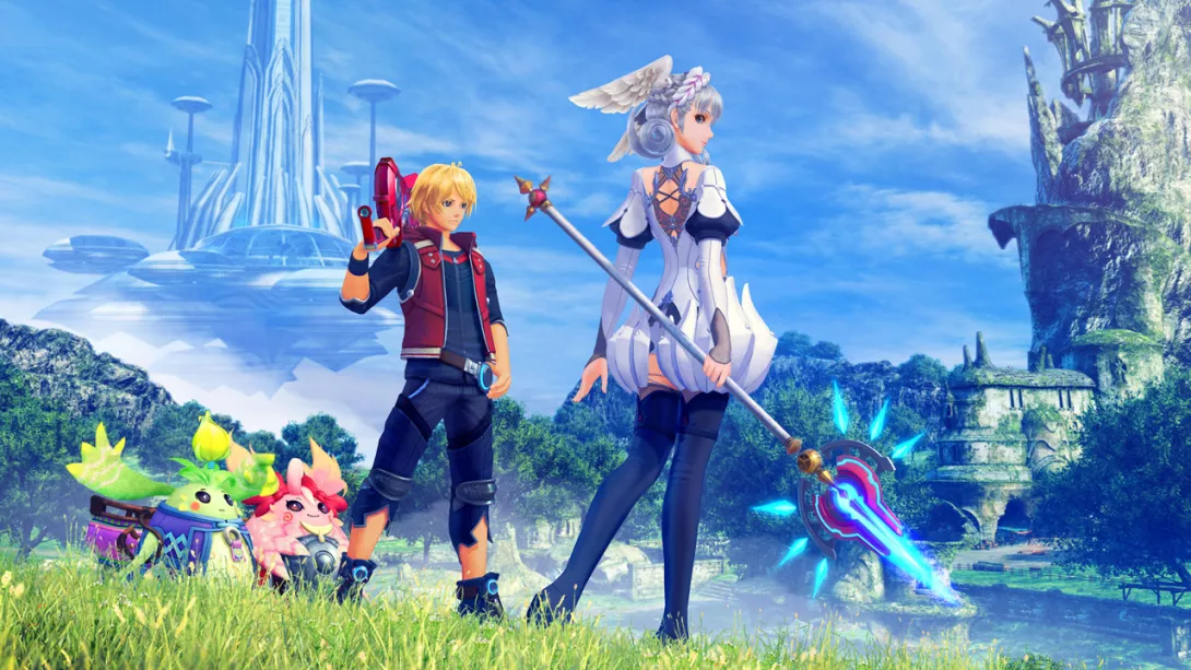 Xenoblade Chronicles: Definitive Edition Shulk ja Melia kuvissa epilogi