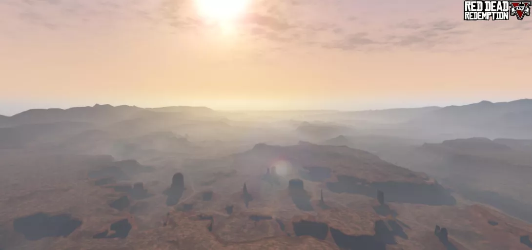 Grand Theft Auto V: Red Dead Redemption 2:n kartta -modi 2