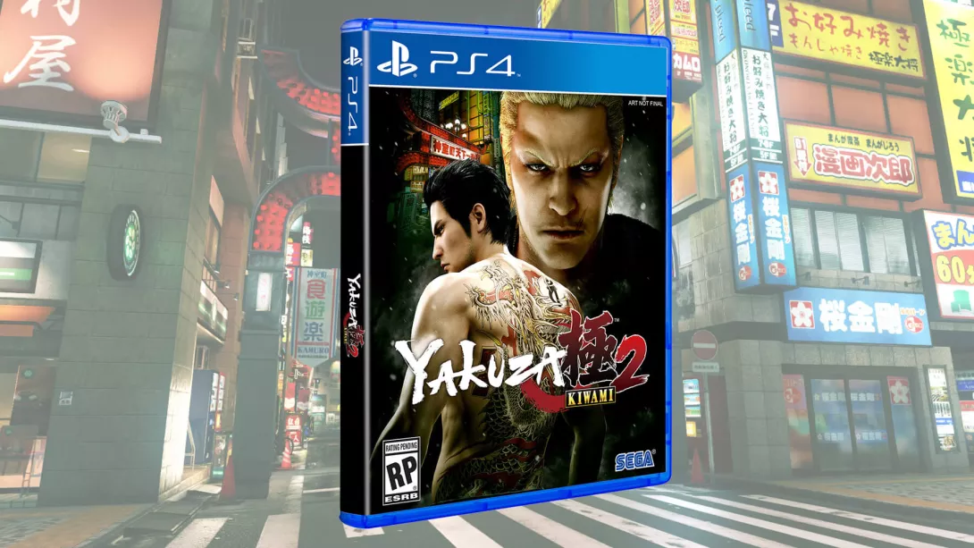 Yakuza Kiwami 2 väliaikainen kansi