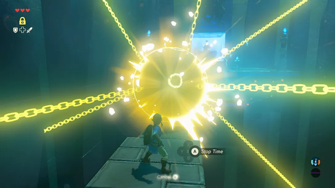 The Legend of Zelda: Breath of the Wild ajanpysäytys
