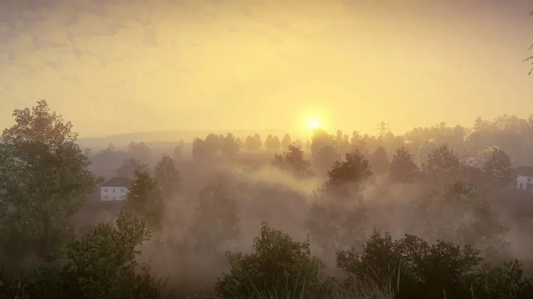 Aamu-usvainen maisema (Everybody's Gone to the Rapture)