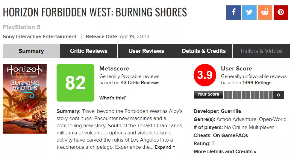 burning shores metacritic.png