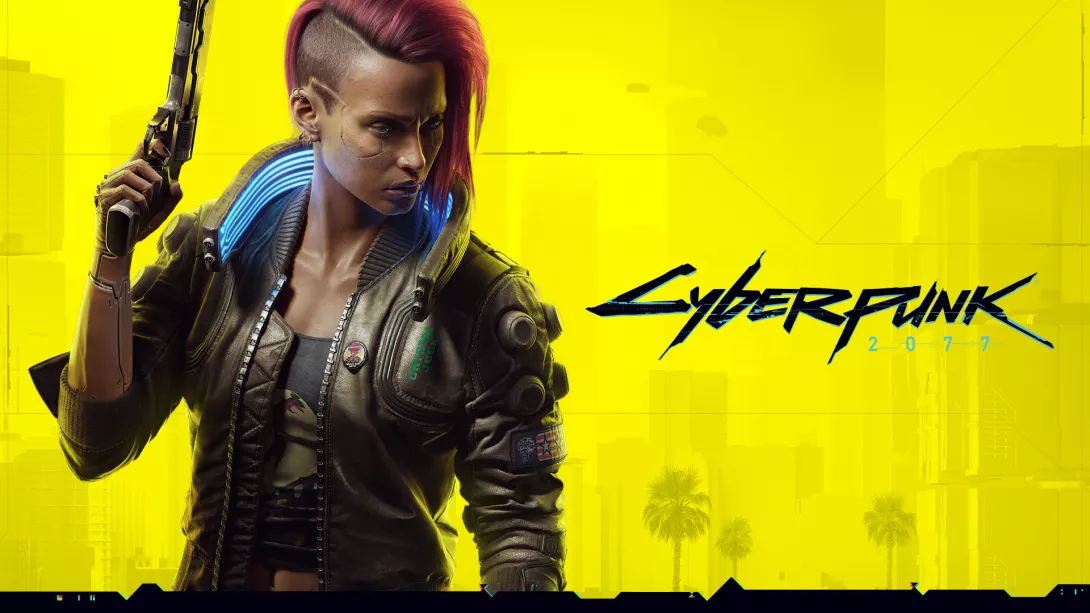 Cyberpunk 2077 nostokuva on keltainen