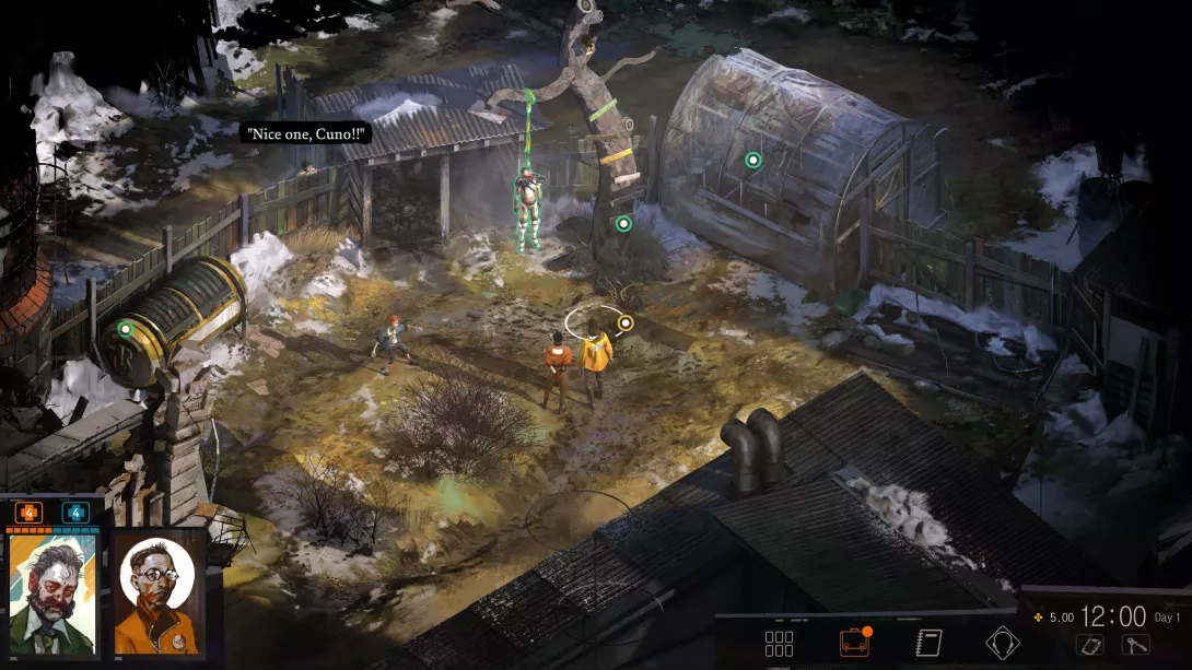 Disco Elysium kaveri hengailee
