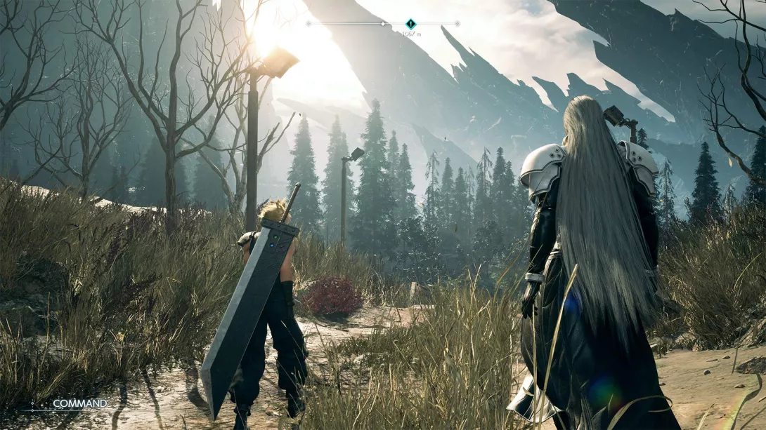 Final Fantasy VII: Rebirth: Sephiroth ja Cloud matkalla