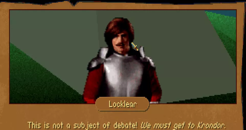 Lockear on tiukka jätkä (Betrayal at Krondor)