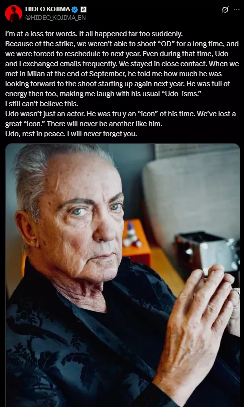 hideo kojima postaus udo kier.png