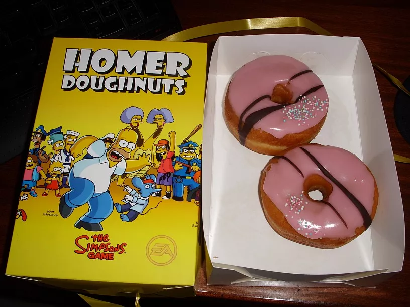 Simpsons-donitseja